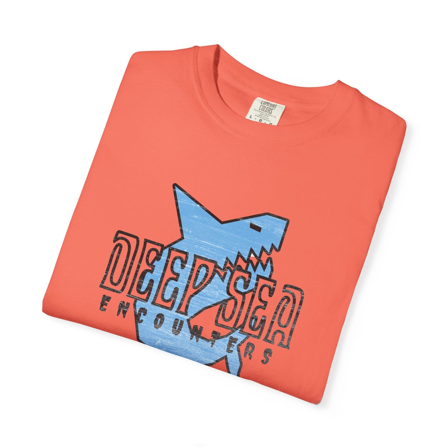 Deep Sea Encounters T-Shirt, 100% Ring-Spun Garment-Dyed Cotton