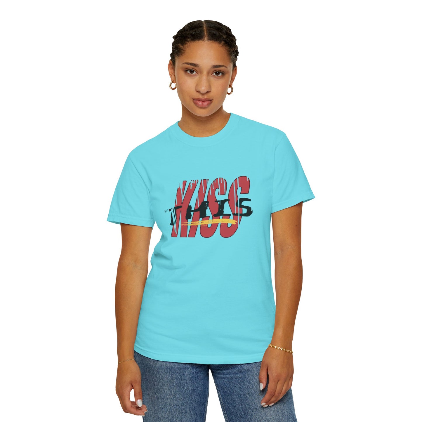 Kiss This Graphic Tee - Trendy T-Shirt for Casual Outfits, Gift for Friends, Weekend Wear, Everyday Comfort