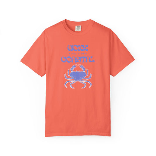 Gone Coastal Crab, Garment-Dyed T-Shirt, Unisex