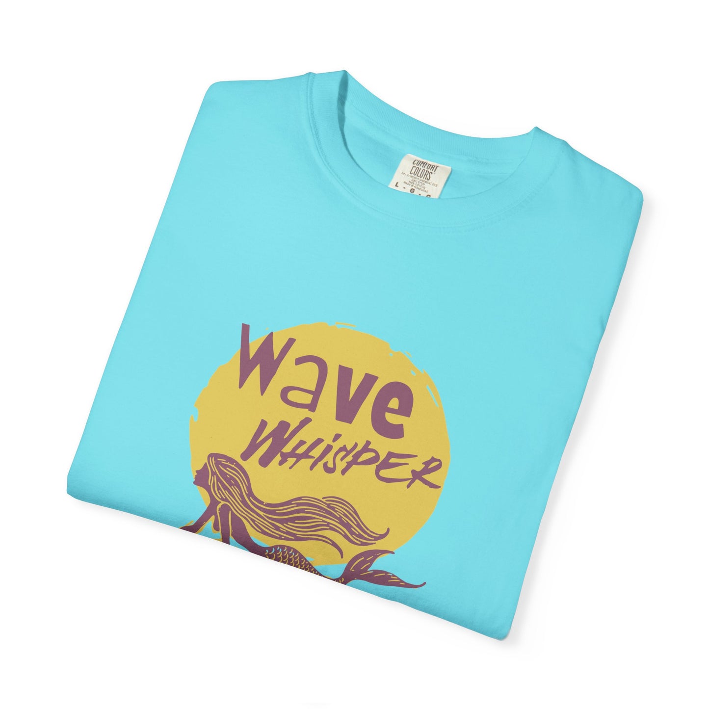 Mermaid Wave T-Shirt - Coastal Vibe, Ocean Lover Gift, Summer Casual Wear, Beach Day Essential, Graphic Tee with Quote