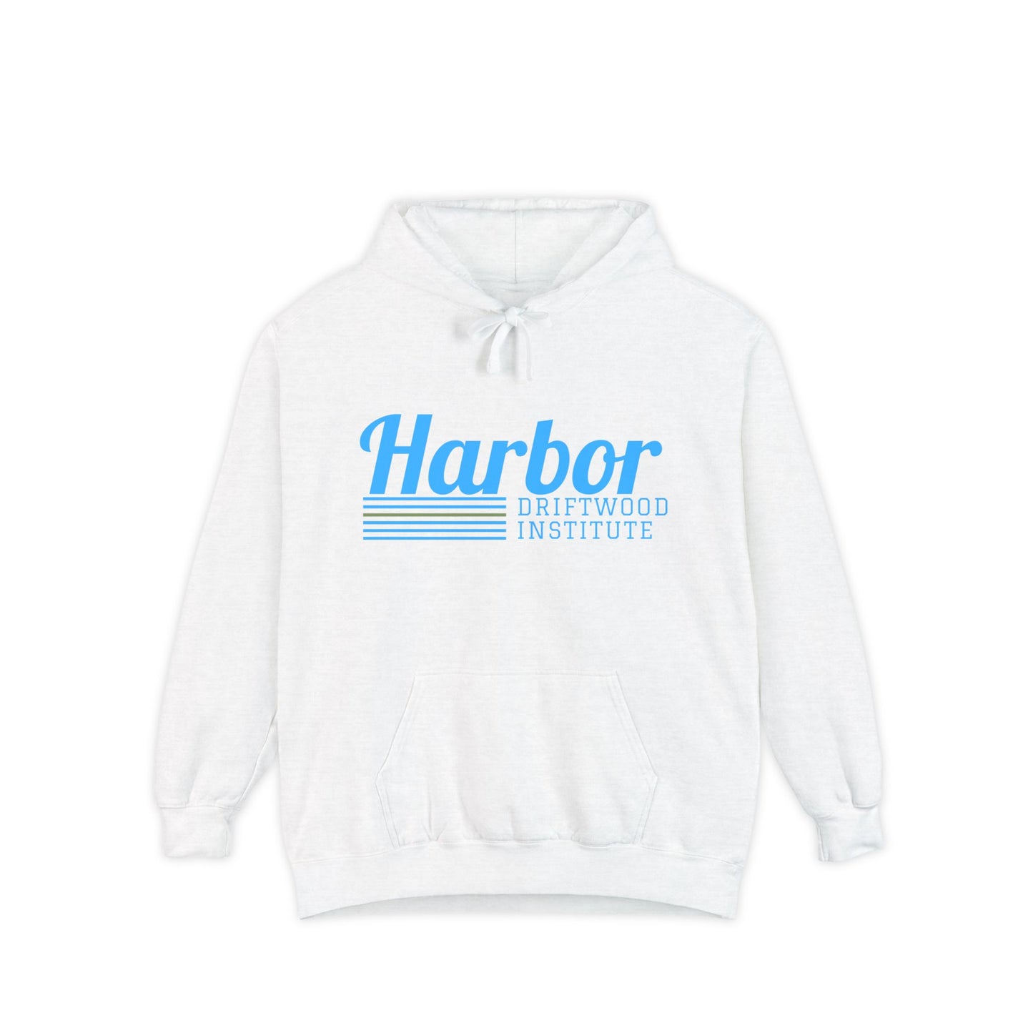 Harbor Driftwood Institute Hoodie | Cozy Unisex Sweatshirt, Casual Wear, Beach Vibes, Gift for Him/Her, Perfect for Fall & Winter