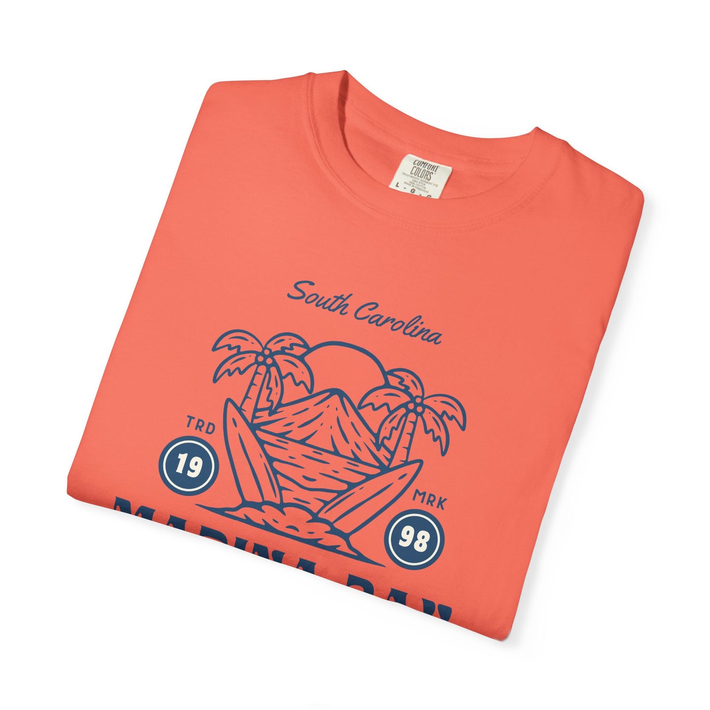 Marina Bay Beach T-Shirt | Comfy Casual Tee for Summer, Vacation Souvenir, Gift for Ocean Lovers, Trending Graphic Tee