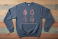 Nantucket Buoys Blue Jean Front