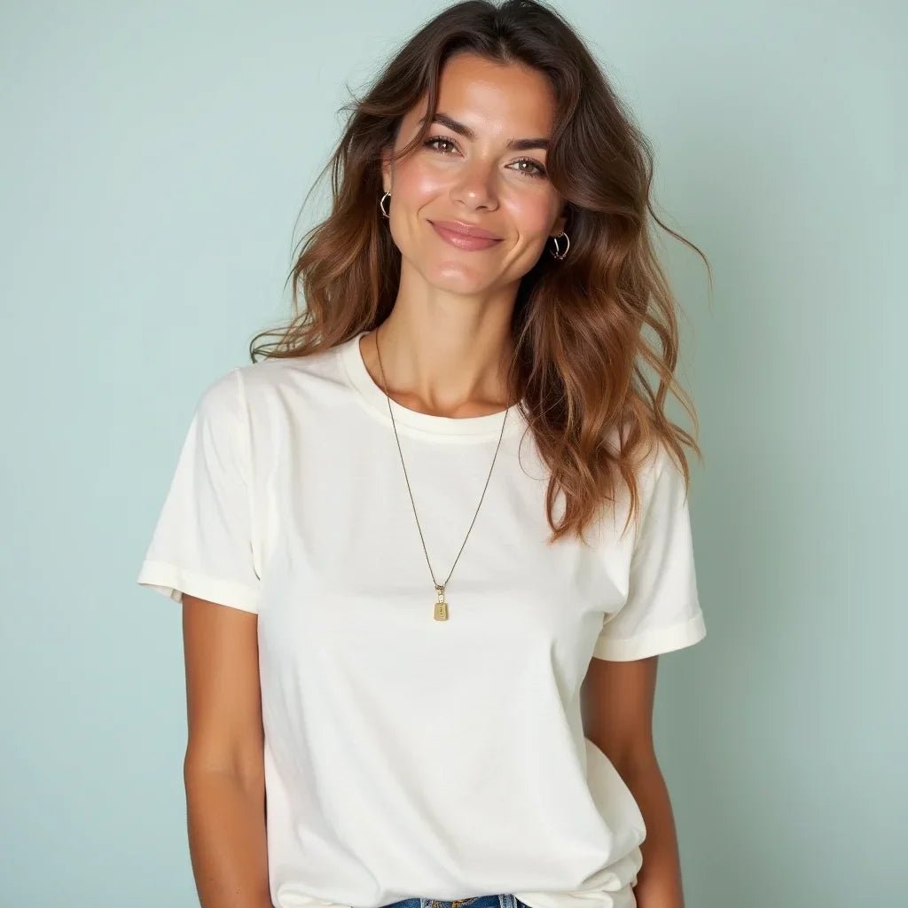 Beachy Sea Cotton Graphic Tee - Beachy Sea Cotton Graphic Tee Effortless Coastal Style