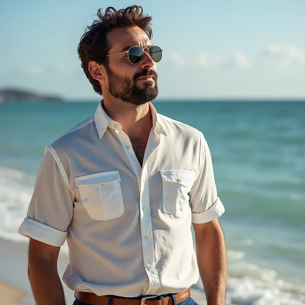 Heavyweight Beach Shirt - Master the heavyweight beach shirt for durable coastal wear
