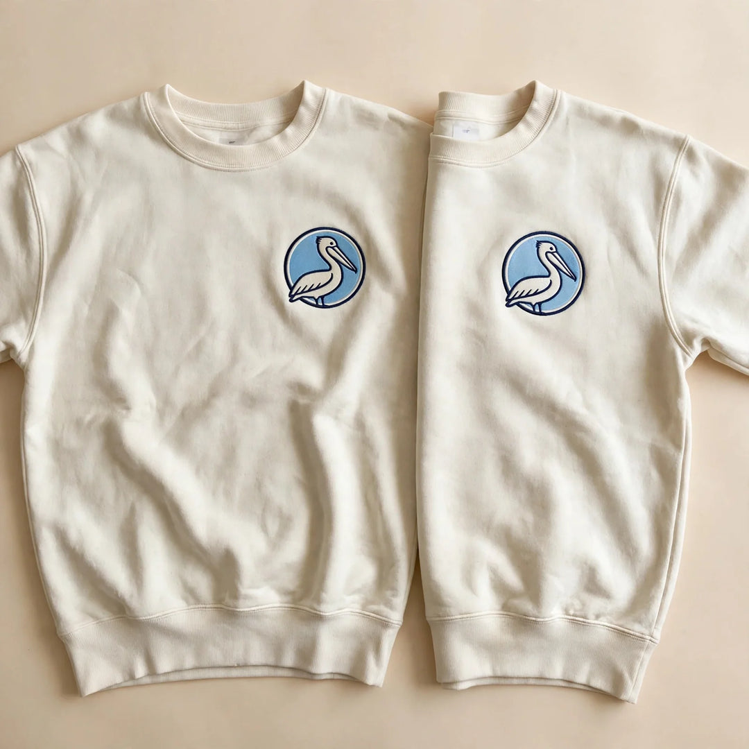Five Tides Garment-Dyed Graphic Sweatshirts