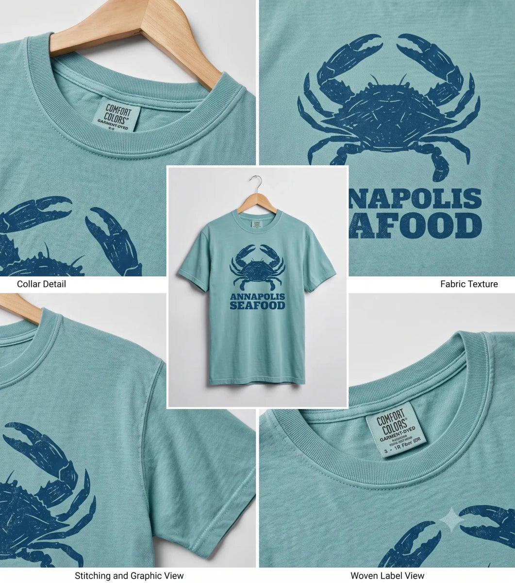 Comfort colors garment-dyed t-shirt