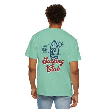 Wave Rider Surfing Club T-Shirt, Casual Unisex Tee, Beachwear, Surfing Gift, Summer Style, Outdoor Fun - Ocean Lover Apparel, Beach Life