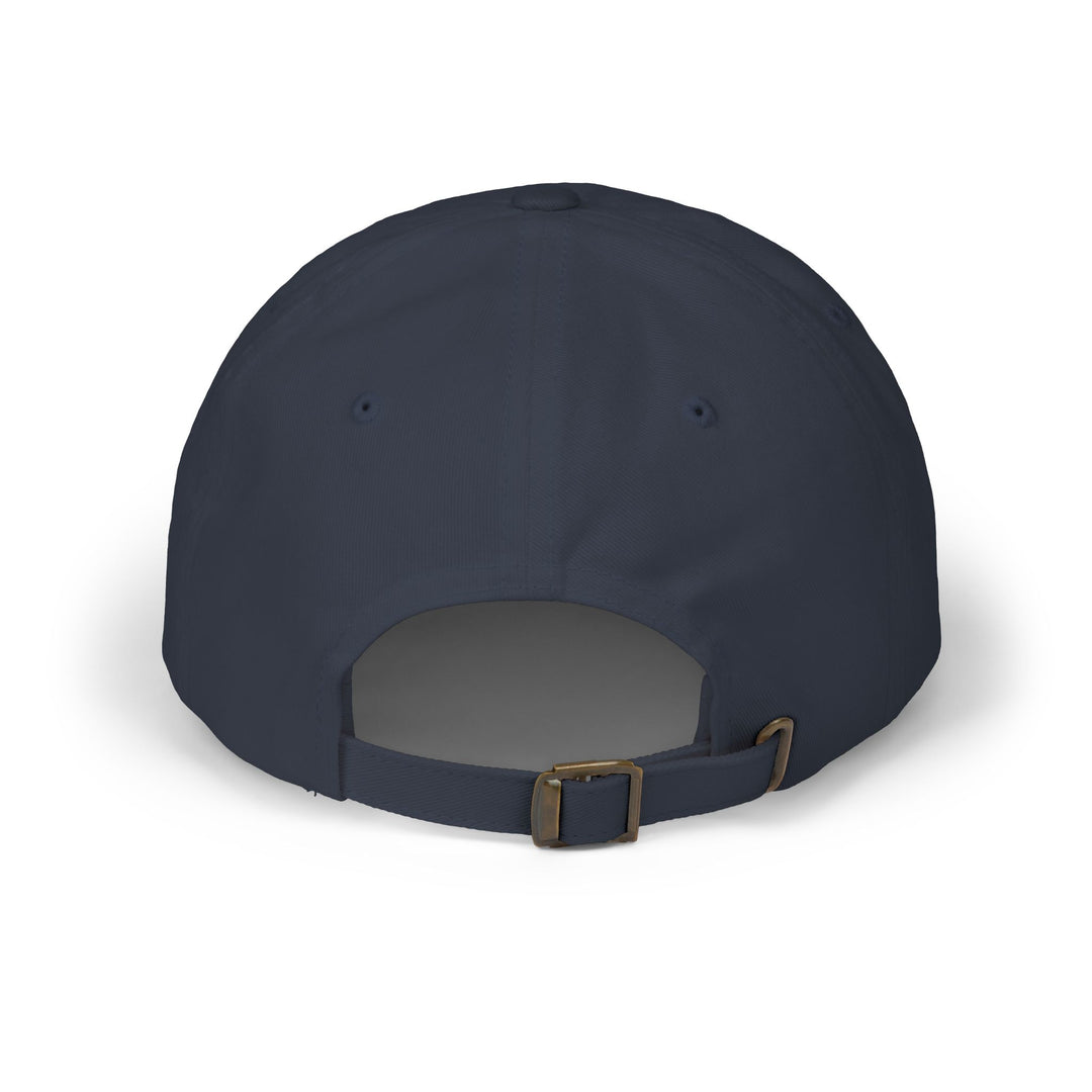 Five Tides Coastal Provisions Dad Cap | Embroidered Vintage Fish &amp; Peak Hat