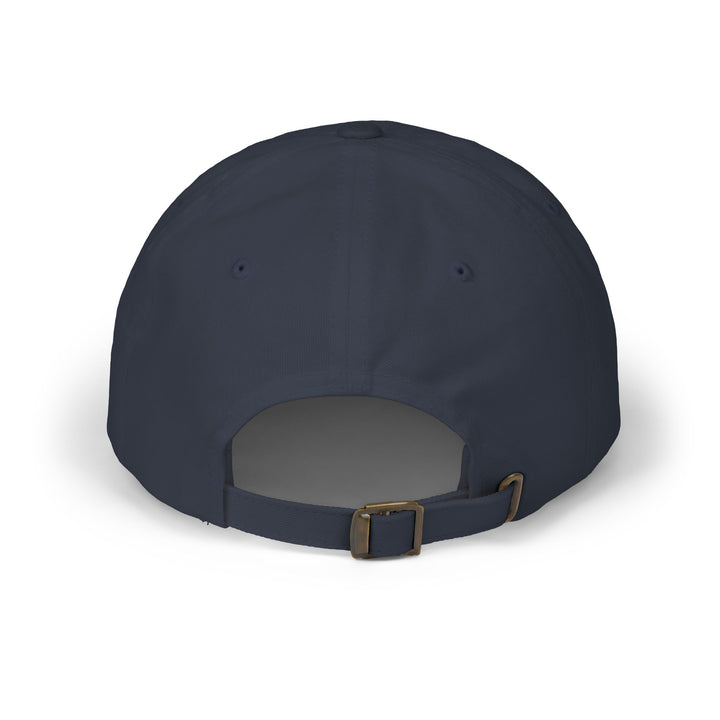 Five Tides Coastal Provisions Dad Cap | Embroidered Vintage Fish &amp; Peak Hat