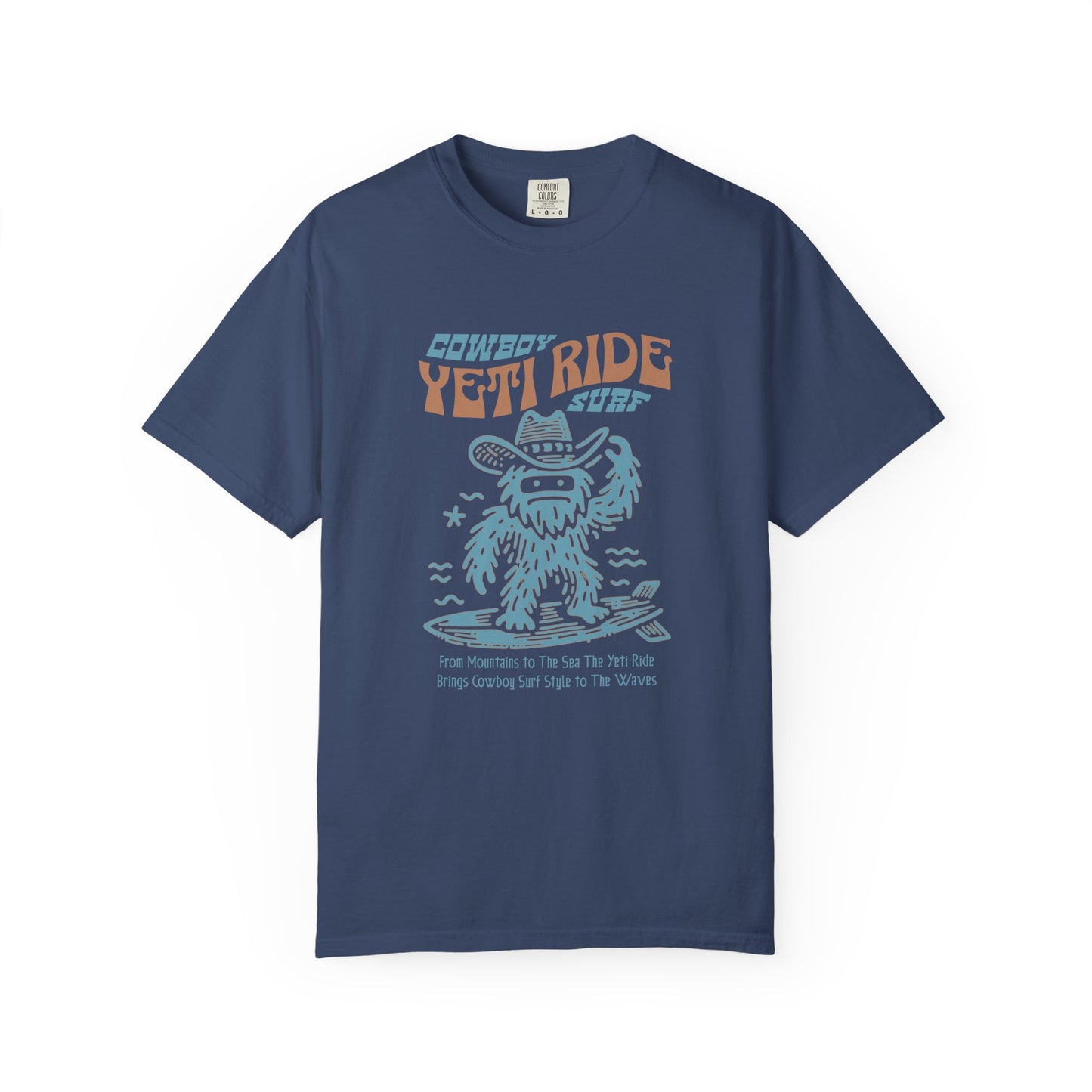 Cowboy Yeti Surfing T-Shirt with Cute Owl Design, Funny Casual Tee for Everyday Wear, Gift for Nature Lovers, Birthday Present, Cute Animal [...]