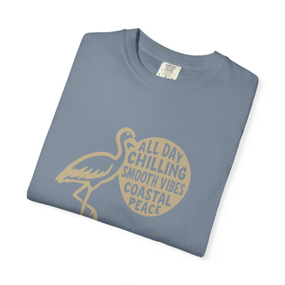 Coastal Vibes T-Shirt, Relaxed Fit Tee, Beachwear, Summer Apparel, Gift for Ocean Lovers, Unisex Graphic Shirt