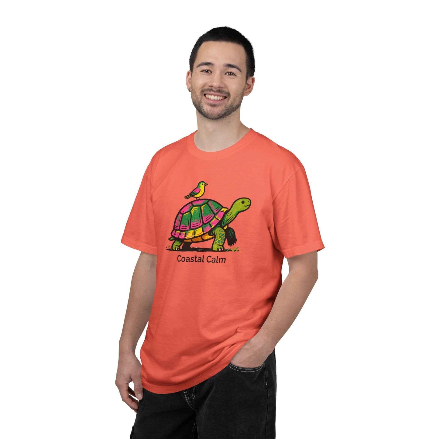 Coastal Calm Turtle Buddies T-Shirt — Beachy Sea Cotton Graphic Tee
