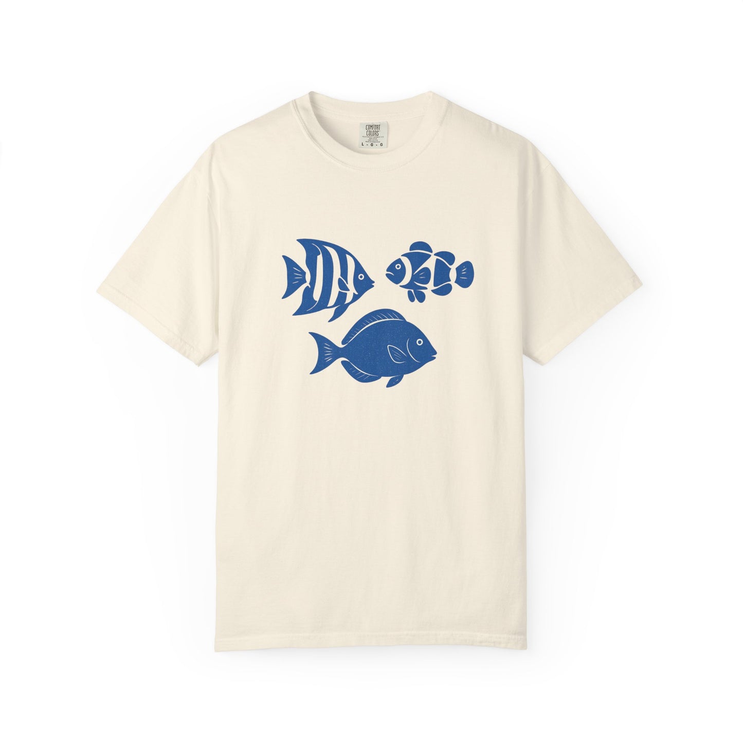 Ocean-Inspired ,Garment-Dyed T-Shirt, Unisex