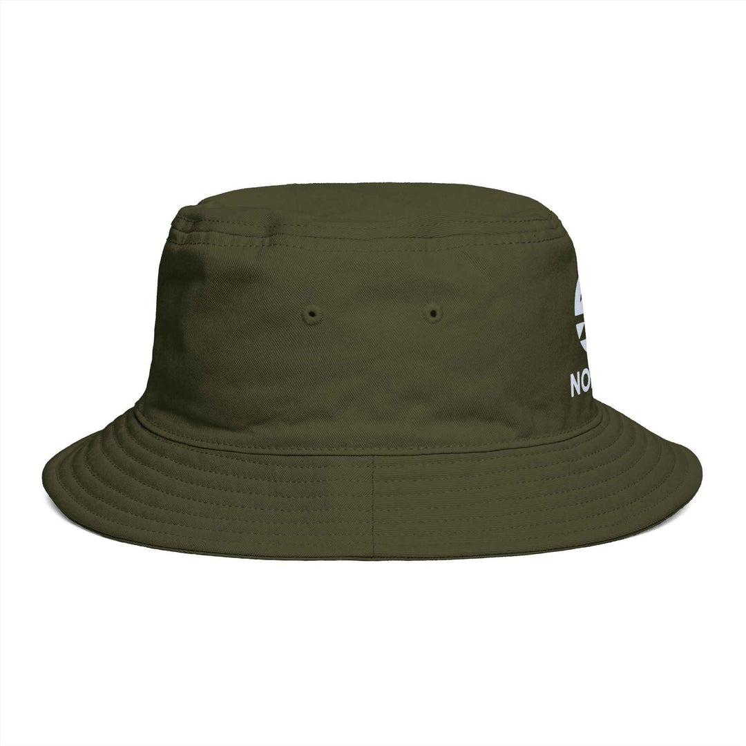 Nomad Bucket Hat — Travel Tropical Palm Embroidered Sun Hat