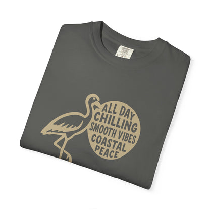 Coastal Vibes T-Shirt, Relaxed Fit Tee, Beachwear, Summer Apparel, Gift for Ocean Lovers, Unisex Graphic Shirt