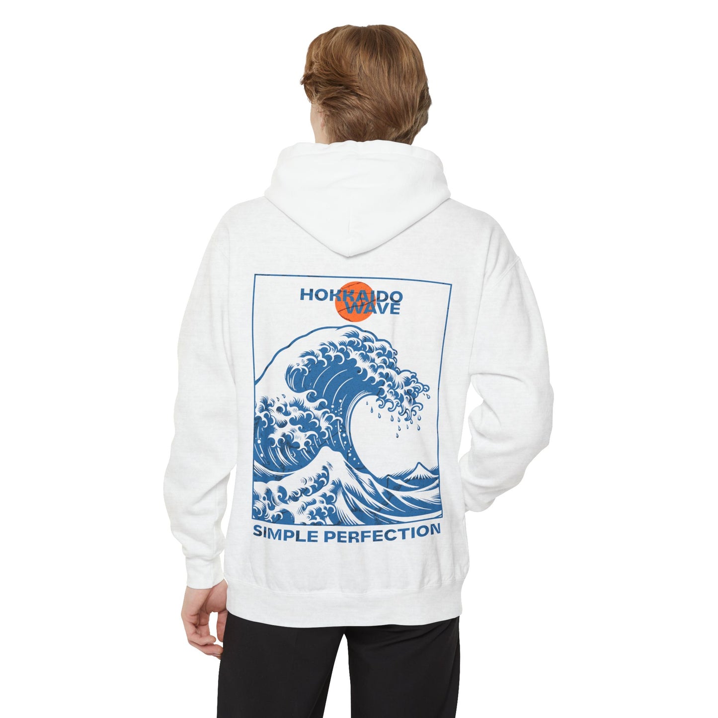Simple Perfection Ocean Wave Design, Cozy Unisex Pullover for Everyday Wear, Perfect Gift for Beach Lovers, Casual Outfit, Trendy Fashion