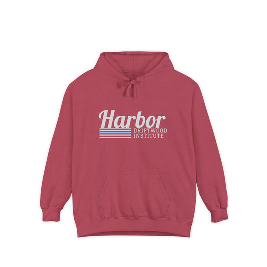 Driftwood Harbor, Cozy Garment-Dyed Hoodie for Relaxed Vibes | Perfect for Gift Giving, Casual Wear, Outdoor Adventures, and Coastal Living