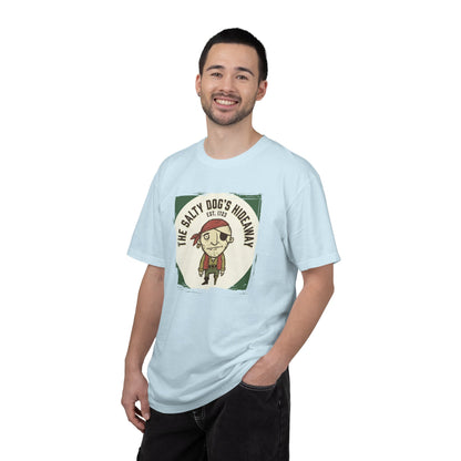 The Salty Dog’s Hideaway T-Shirt — Vintage Pirate Logo Summer Style Tee