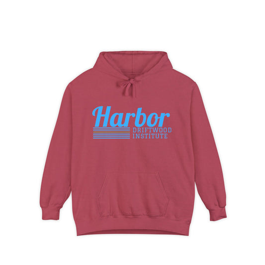 Harbor Driftwood Institute Hoodie | Cozy Unisex Sweatshirt, Casual Wear, Beach Vibes, Gift for Him/Her, Perfect for Fall & Winter