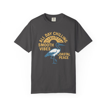 Coastal Vibes T-Shirt, Unisex Relaxed Tee, Perfect for Beach Days, Chill Outfits, Summer Celebrations, Gift for Ocean Lovers