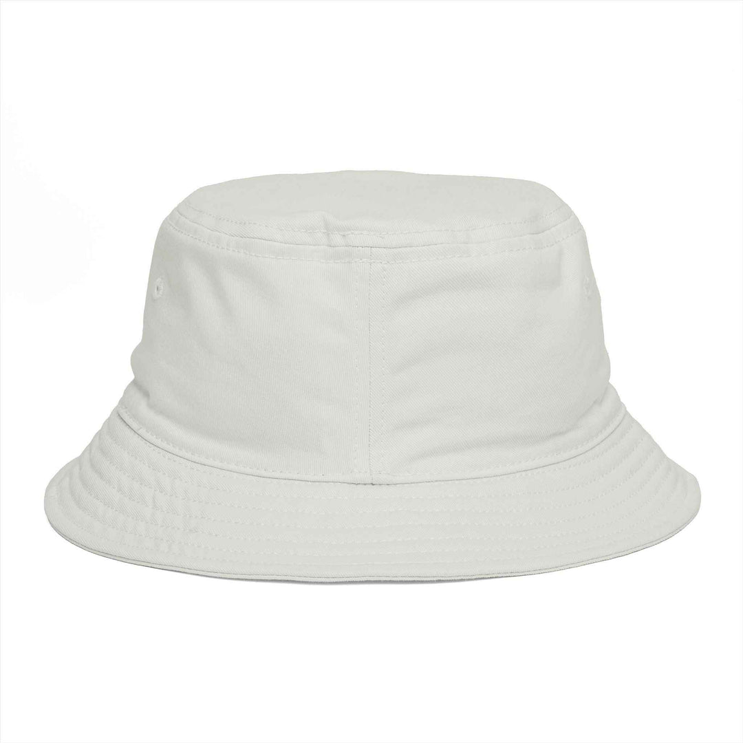 Pelican Cocktail Bucket Hat — Tropical Beach Sun Hat with Cartoon Pelican and Drink