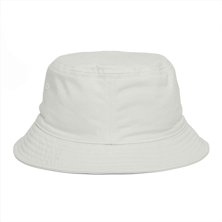 Pelican Cocktail Bucket Hat — Tropical Beach Sun Hat with Cartoon Pelican and Drink