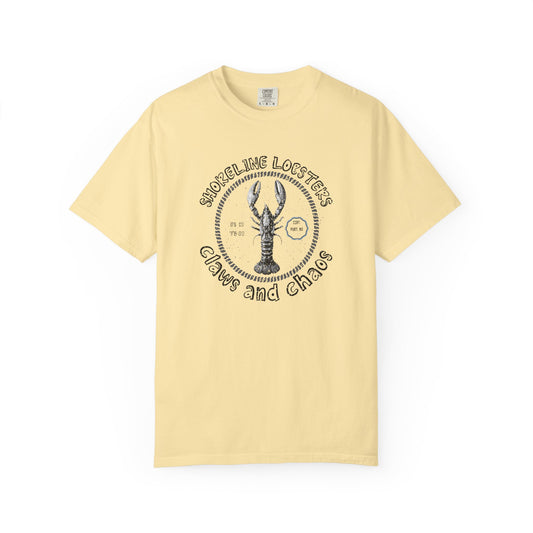Claws And Chaos T-Shirt, 100% Ring-Spun Garment-Dyed Cotton