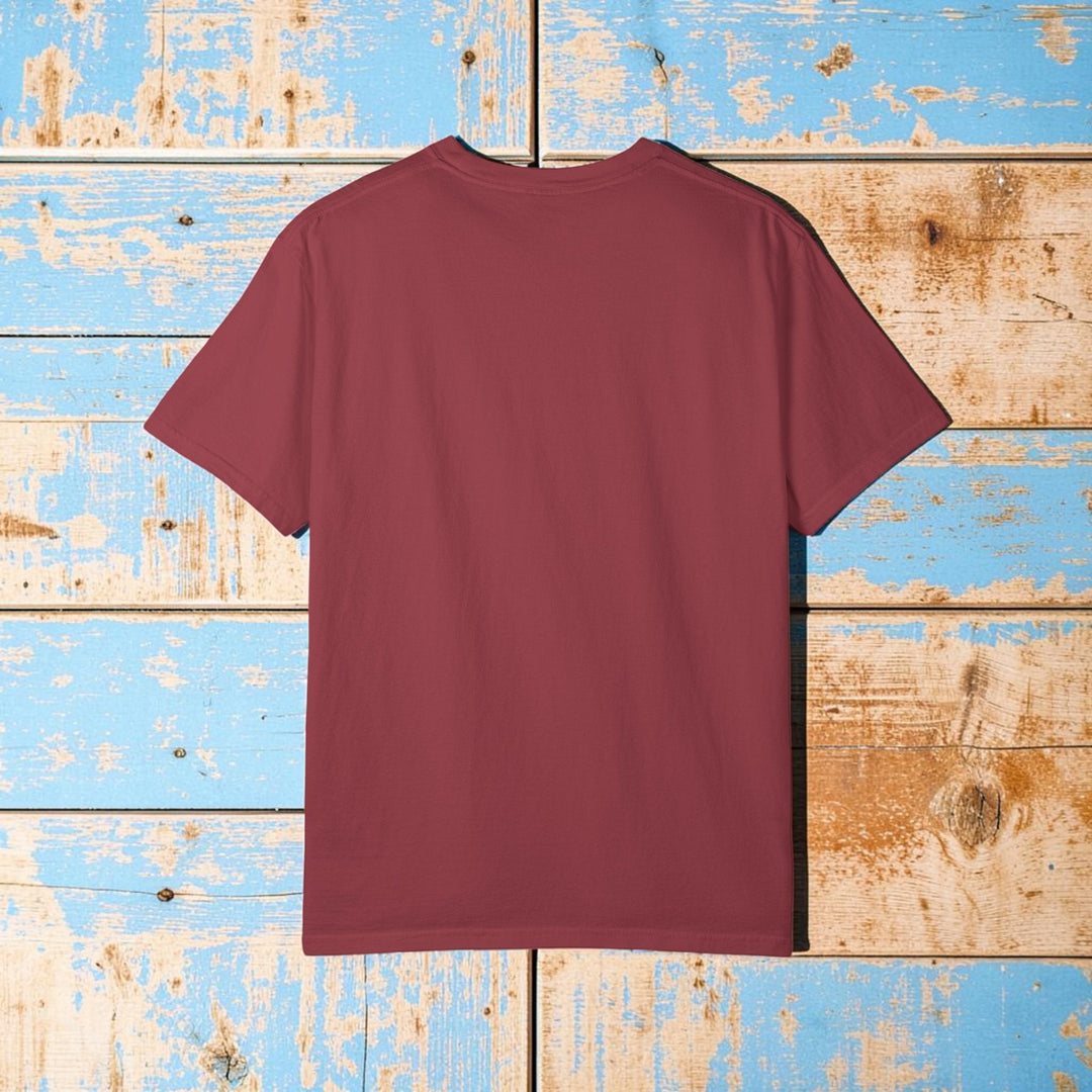 Beach Vibes Flip Flop Tee | Garment-Dyed Summer Coastal Graphic