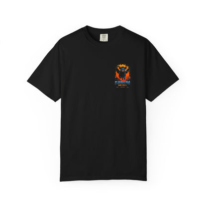 Flying Pig Graphic Tee - Unisex Garment-Dyed T-shirt, Fun Apparel, Casual Wear, Unique Gift, Summer Fashion, Festival Shirt