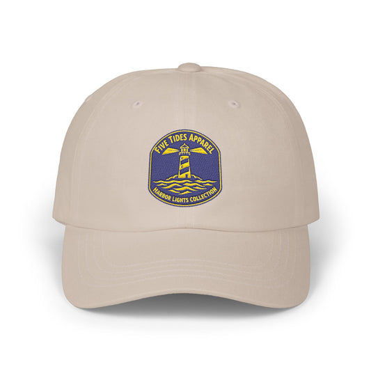 Custom Embroidered New England Lighthouse Patch Cap – Summer Baseball Hat