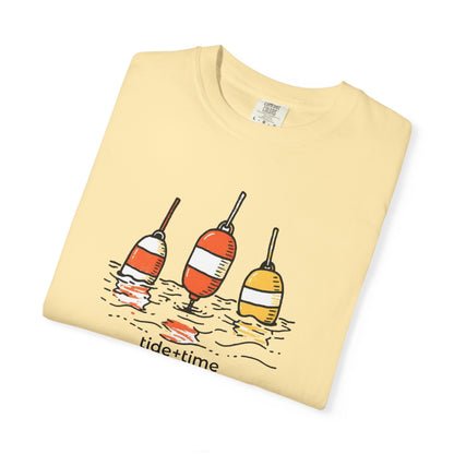 Beach Buoy Graphic Summer T-Shirt - Casual Coastal Beach Style Tee