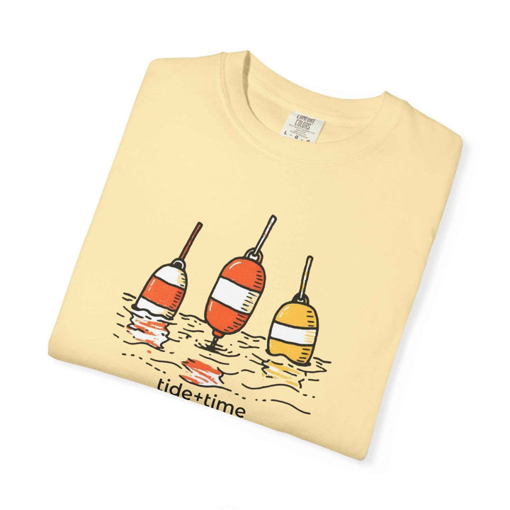 Beach Buoy Graphic Summer T-Shirt - Casual Coastal Beach Style Tee