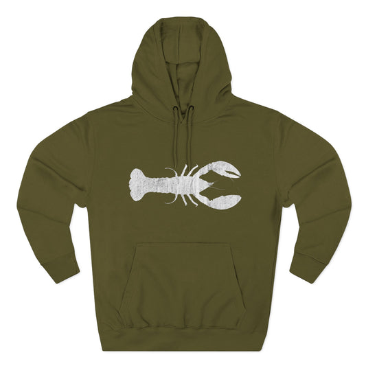 Lobster Fleece Hoodie - Cozy Pullover for Seafood Lovers, Casual Wear, Beach Days, Gift for Grill Masters, Maritime Style