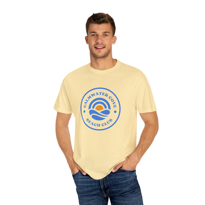 Unisex Beach Club T-Shirt, Summer Apparel, Coastal Style Tee, Gift for Beach Lovers, Vacation Essential Top