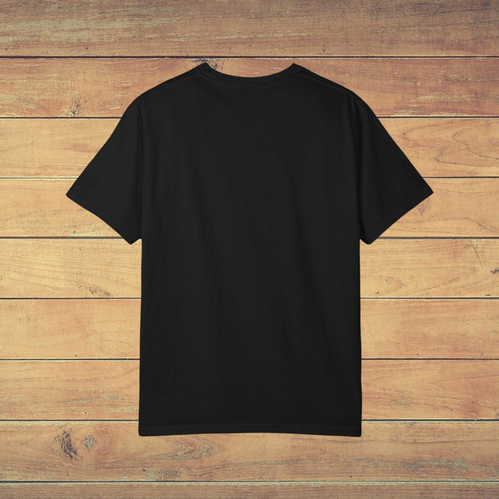 Casual Vintage Beach Van Tee | Garment-Dyed Retro Surf Graphic