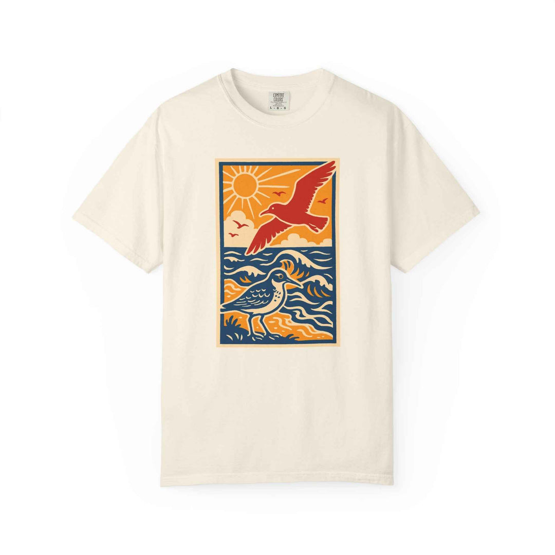 Ocean Beach Summer Breeze Limited Edition T-Shirt, Garment-Dyed Tee, Unisex