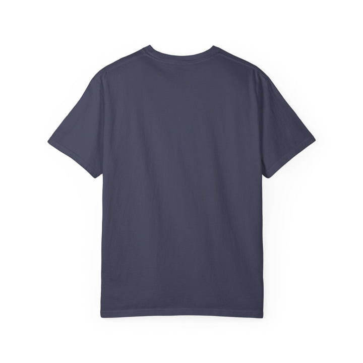 Coastal Brewing Bottle Tee | Garment-Dyed Outer Banks Sailboat Graphic