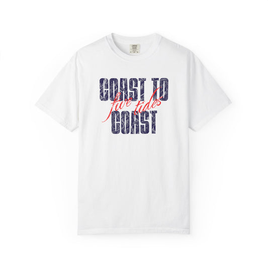 Coast to Coast T-Shirt, 100% Ring-Spun, Garment-Dyed Cotton