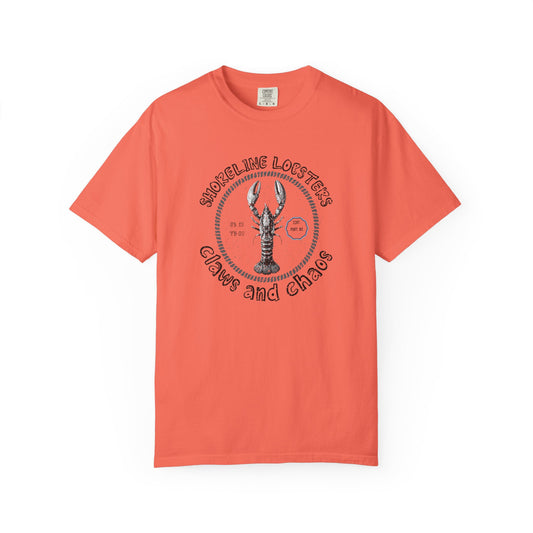 Claws And Chaos T-Shirt, 100% Ring-Spun Garment-Dyed Cotton