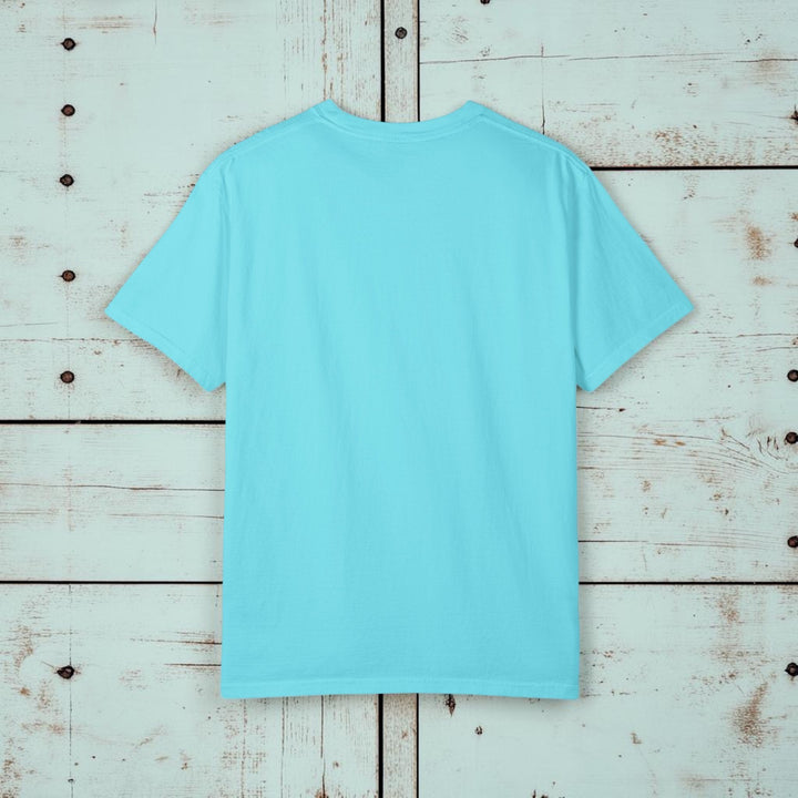 Soak Up the Sun Beach Tee | Garment-Dyed Sunshine Coastal Graphic