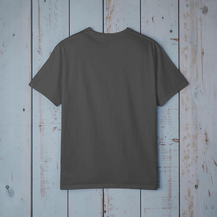 Coastal Calm Lighthouse T-Shirt — Nautical Beach Style Cotton Tee with Seagulls