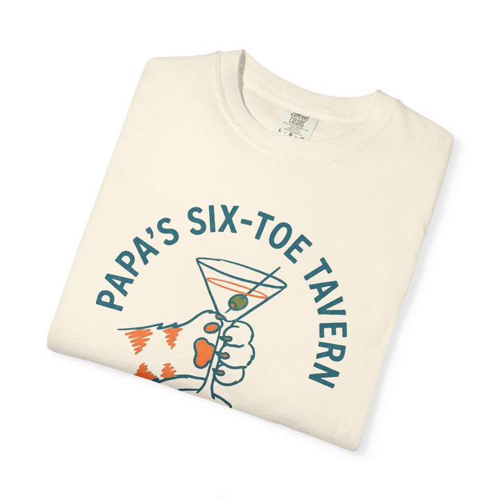Folded t-shirt with &