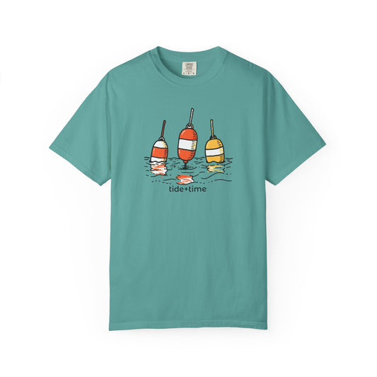 Beach Buoy Graphic Summer T-Shirt - Casual Coastal Beach Style Tee