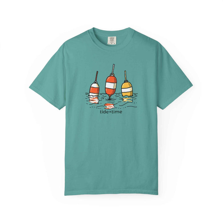 Beach Buoy Graphic Summer T-Shirt - Casual Coastal Beach Style Tee