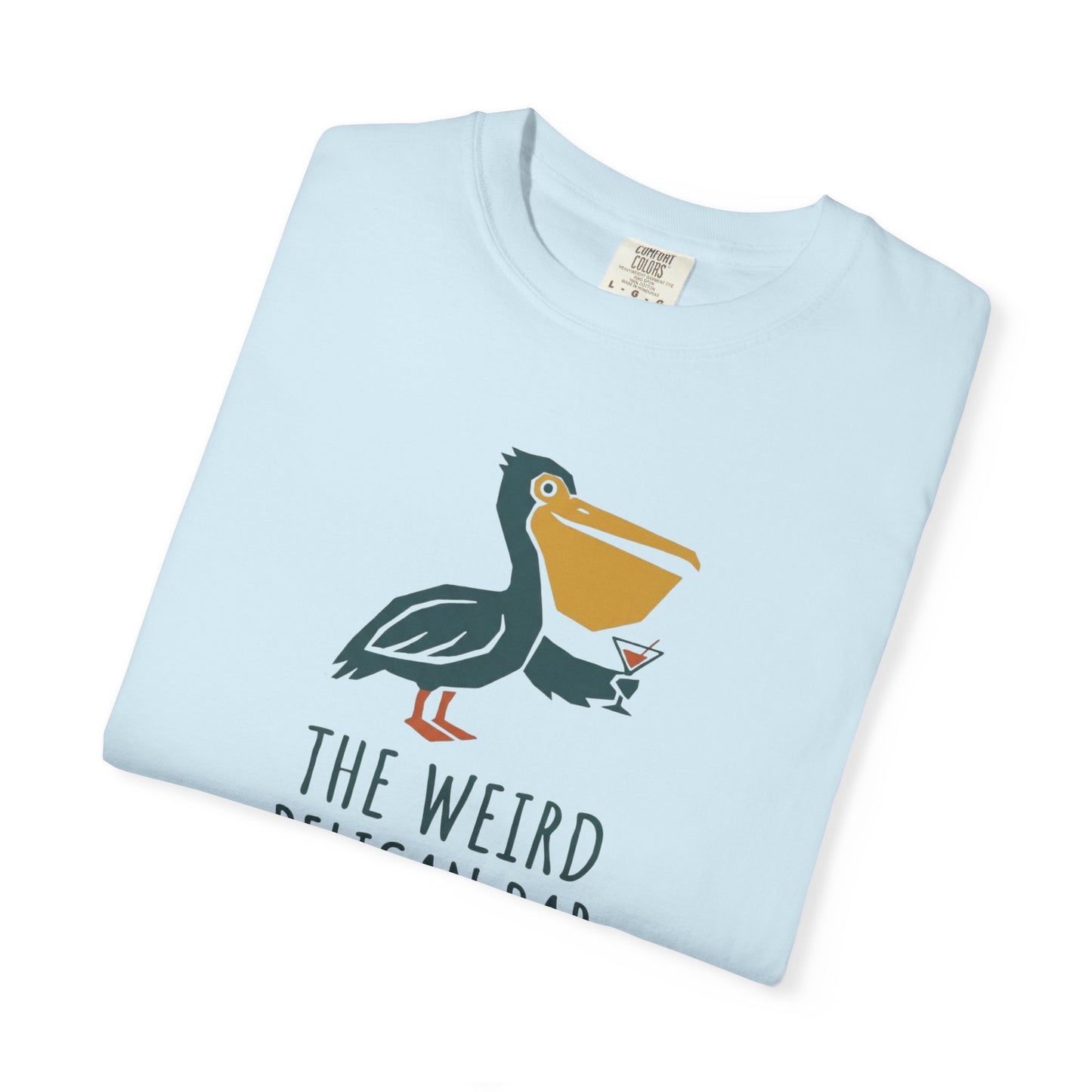 Pelican Bar Graphic T-Shirt - Coastal Summer Beach Bar Tee