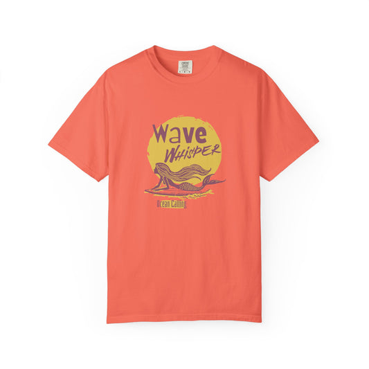 Mermaid Wave T-Shirt - Coastal Vibe, Ocean Lover Gift, Summer Casual Wear, Beach Day Essential, Graphic Tee with Quote