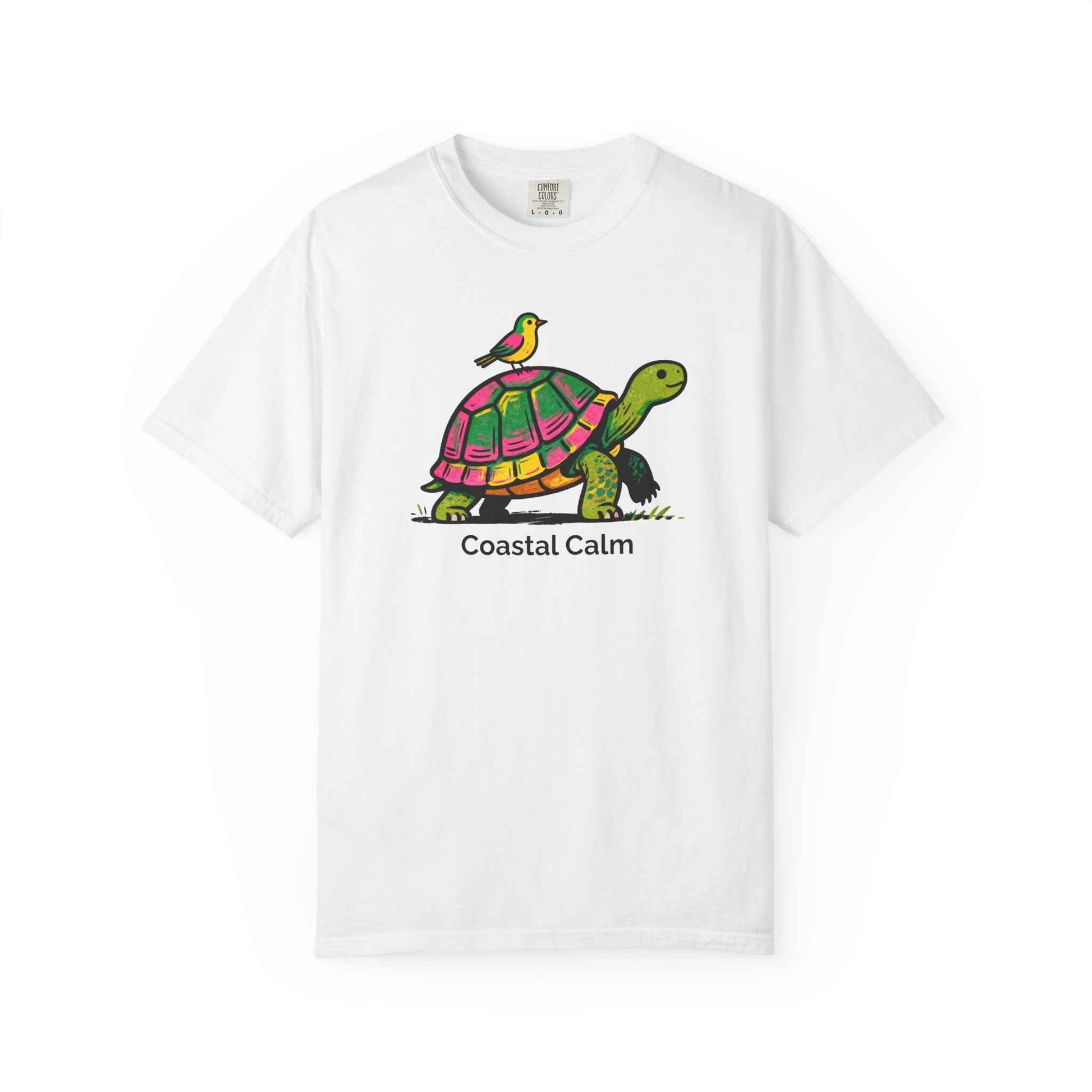 Coastal Calm Turtle Buddies T-Shirt — Beachy Sea Cotton Graphic Tee