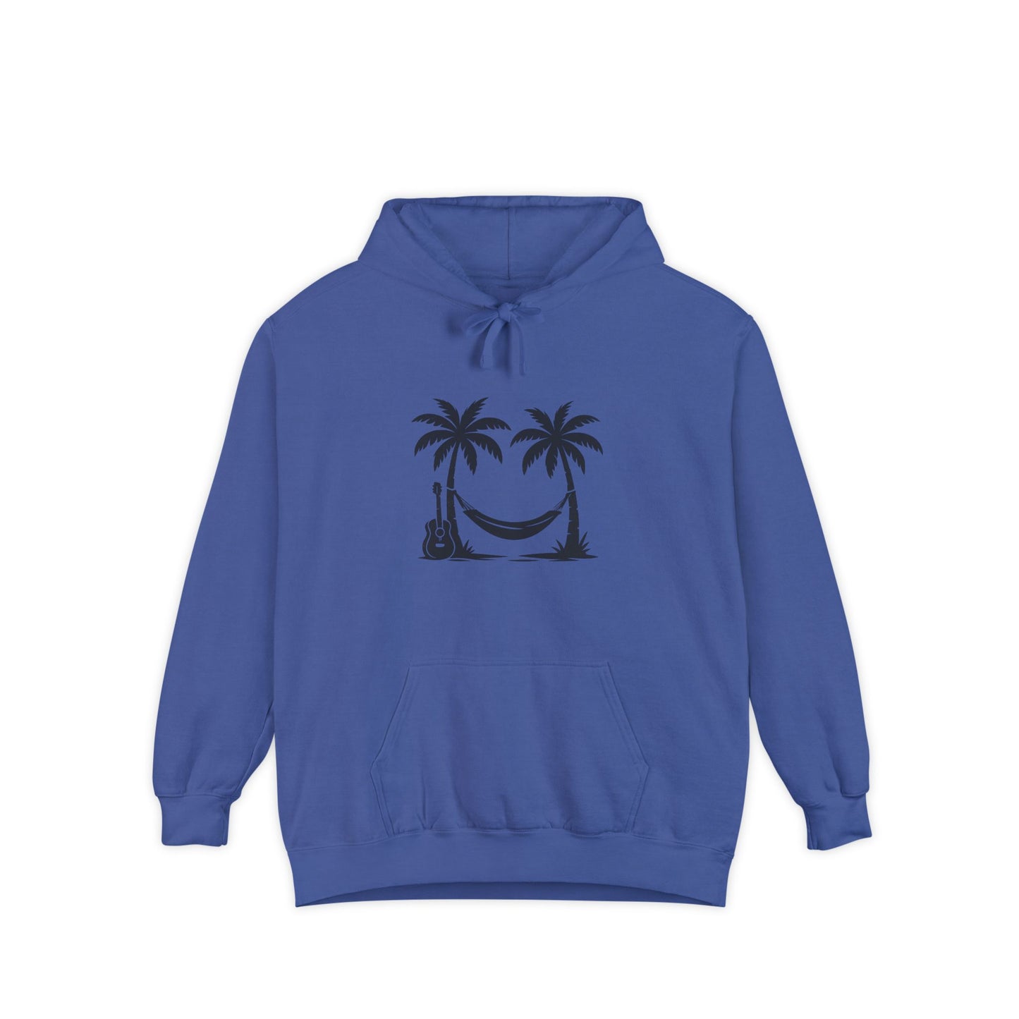 Tropical Vibes Hoodie with Palm Trees & Guitar | Unisex Garment-Dyed Hoodie Perfect for Beach Days, Vacations, Summer Parties, Gift [...]