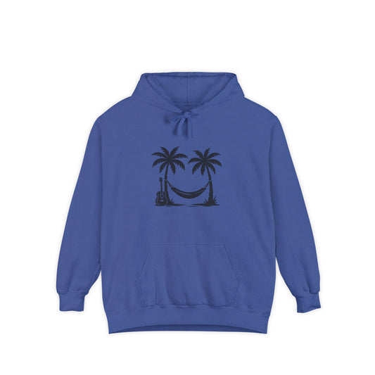 Tropical Vibes Hoodie with Palm Trees & Guitar | Unisex Garment-Dyed Hoodie Perfect for Beach Days, Vacations, Summer Parties, Gift [...]